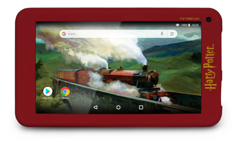 Tablet Harry Potter front view