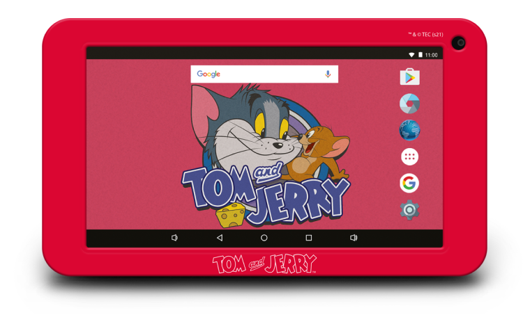 Tablet Tom & Jerry front view