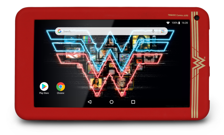 Tablet Wonder woman front view