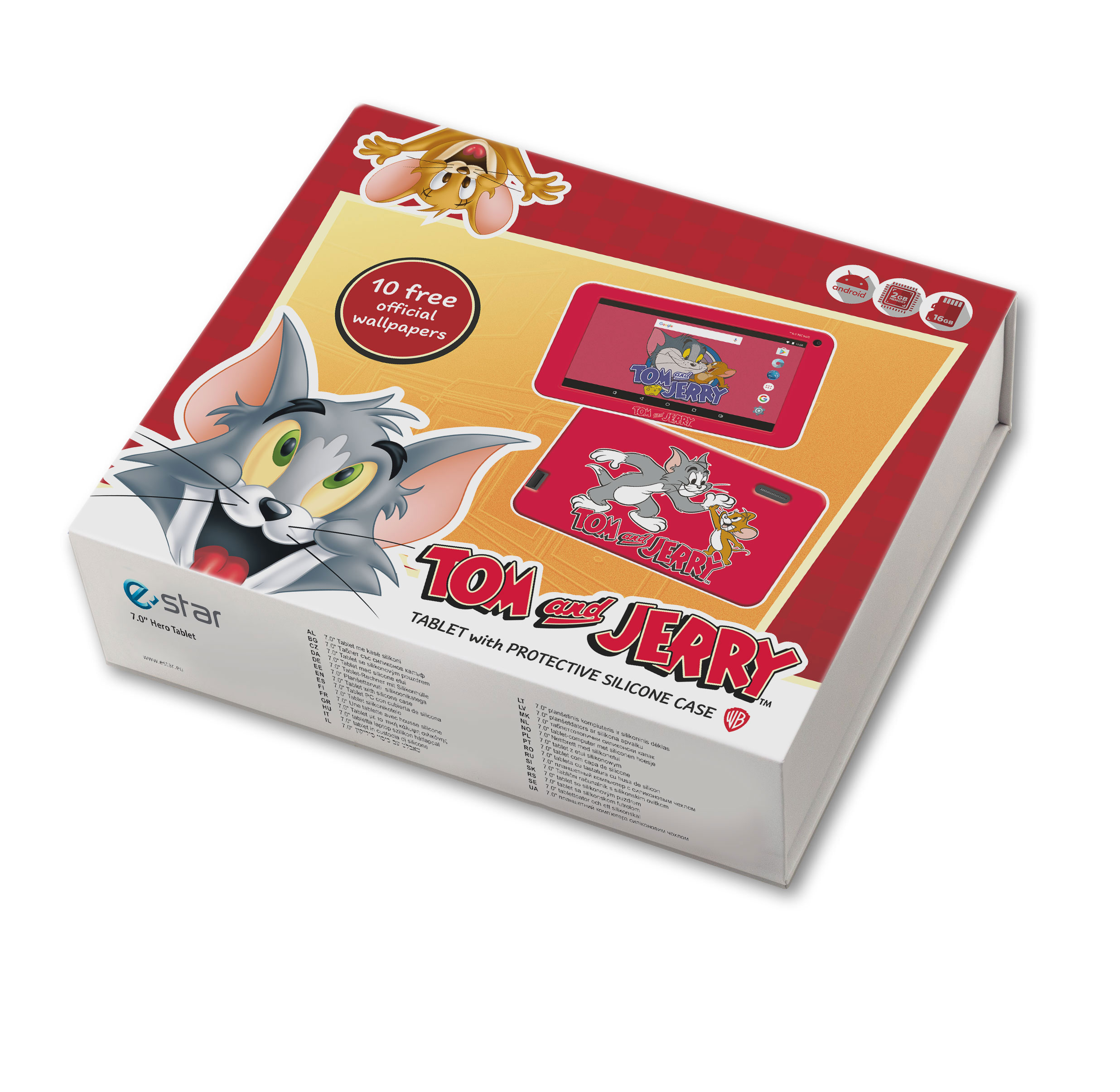 Gift box HERO tablet Tom & Jerry
