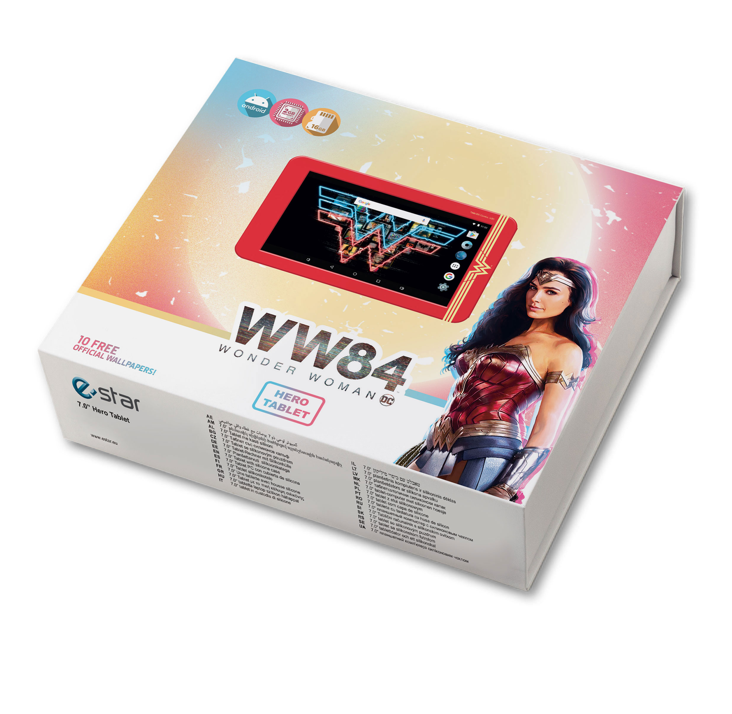Gift box Hero tablet Wonder Woman